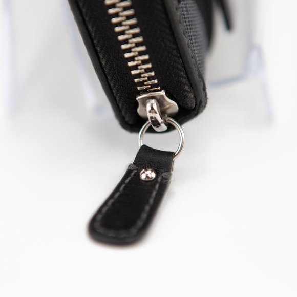 Coach Signature C Zip Clutch Jacquard Wallet with Buckles - Picture 6 of 10